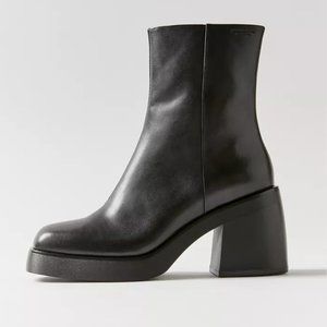 Lovingly Worn Brooke Vagabond Black Chunky Booties | Size 37